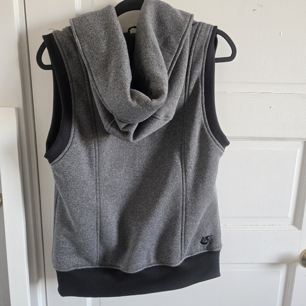 Burton - Womens Dryride Grey Large Hooded vest - Picture 9 of 12